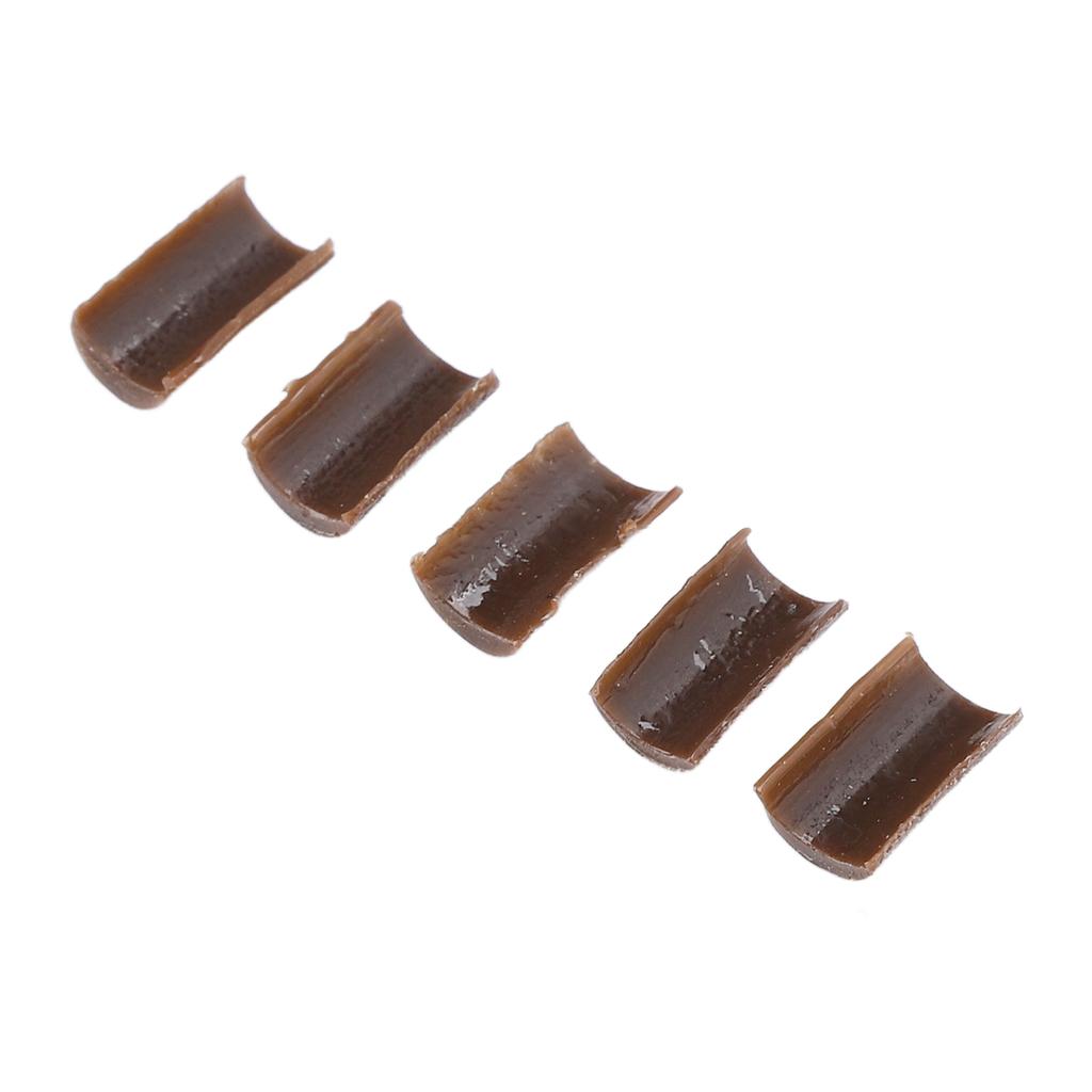 2 worek U Tip Przedłużanie włosów Granulat Salon Domowy Żywica Przedłużenie peruki Klejenie termiczne Granulat Koralik Brązowy