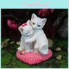 Romantic Cat Statue Resin Home Decor For Festivals And Special Occasions