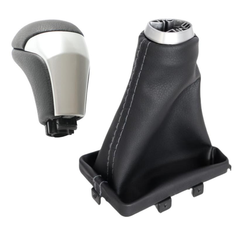 Manopla de Câmbio Automático Para Toyota Highlander Land Cruiser Prado Styling de Carro Couro Alavanca Seletora Cobertura de Fole Caixa