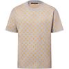 Louis Vuitton T Shirt Standard Fit Men's Gray 1AHVPC