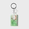BT21 Silver Edition ID Card Acrylic Key Ring