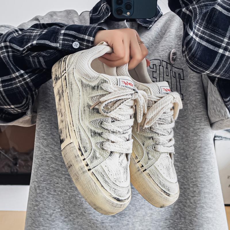 Fashion Sports Shoes Lady Casual Female Sneakers 2025 Fashion Women's Basket Retro Modis Summer Leisure Summer Shoes Ladies 2025 Fashion