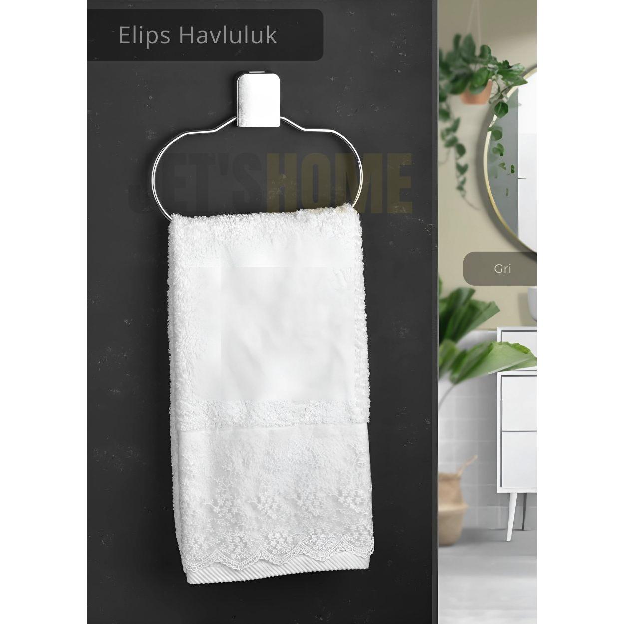 

Elips Havluluk Paslanmaz Çelik Banyo Havluluk Düzenleyici Krom
