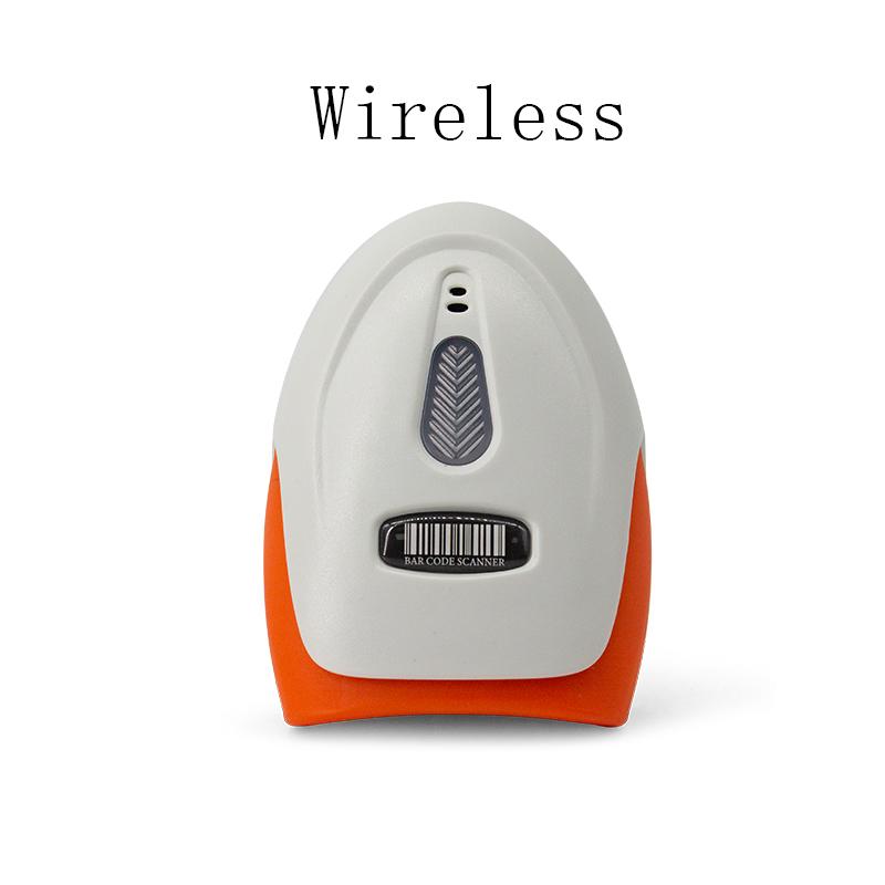 Support Mobile Phone iPad Bluetooth 2D Barcode Reader And S8 QR PDF417 2.4G Wireless Wired Handheld Barcode Scanner USB