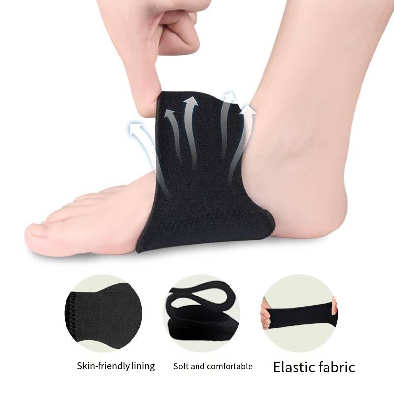 2pcs Compression Arch Support Brace for Men And Women For Flat Feet, High Arches, Fallen Arches, Heel Fatigue