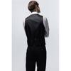 H M Suit Vest sliM Fit Black