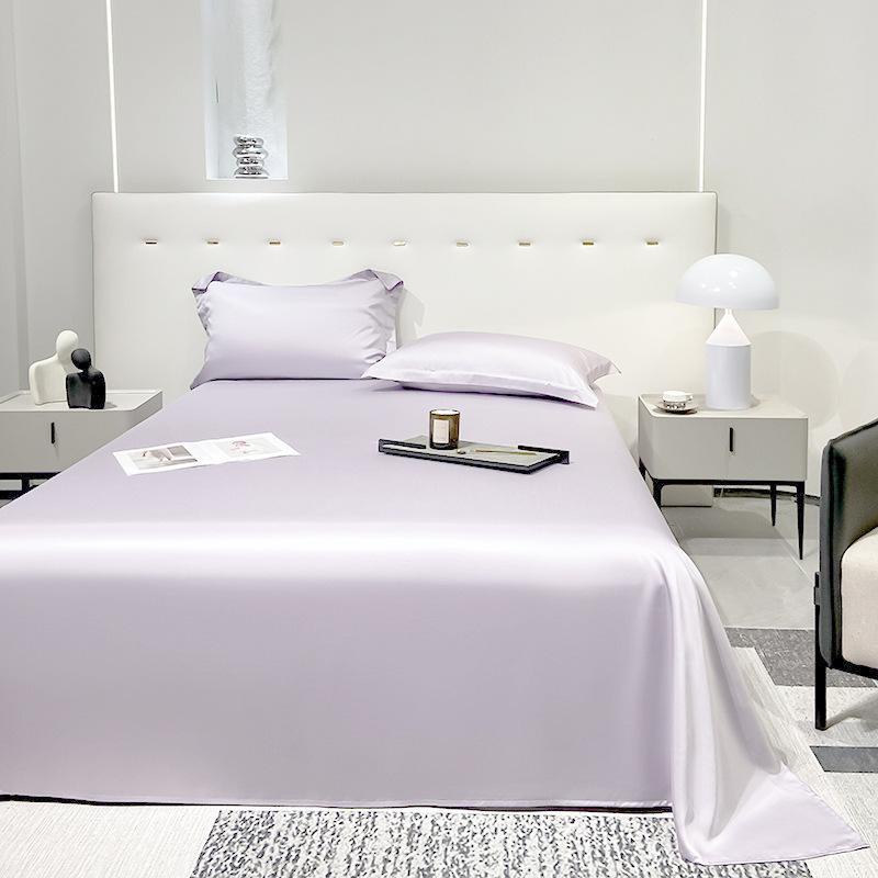 Простыни Твердые Плоские Нескользящие Удобные Двуспальные Матрасы Полного Размера Чехол — фото 12