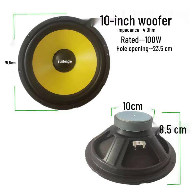 4'', 5'', 6.5'', 8'', 10'', 12'' Super Bass Subwoofer for Car & Home Audio