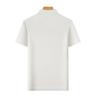Men's Long Staple Cotton and Linen Short-Sleeved Polo Shirt