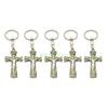 24TE Keychains Rings DIY Car Hanging Simple Jewelry Handmade Gift