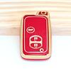 TPU Car Key Case Cover for Toyota Camry Crown Majesta Highlander Land Cruiser Prado Kluger Mark X Subaru Foreste XV Protector