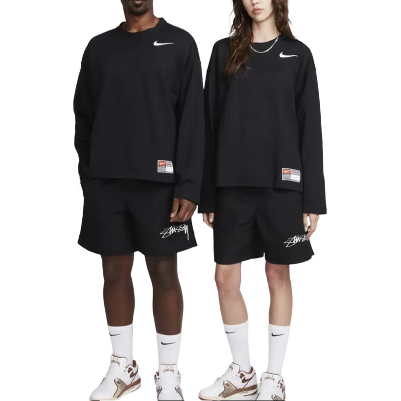 Nike X Stussy FW23 T Shirt Asia Version Unisex Black FJ9165-010