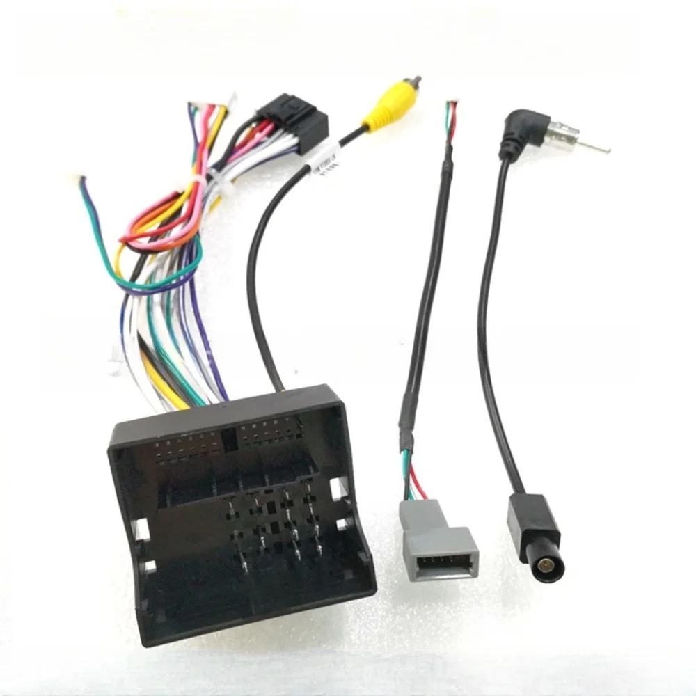 Raise PSA-RZ-65 Canbus Box 16 Pin Car Stereo Android Harness for Peugeot Citroen Berlingo 2015+ C4 /C-quatre/C4L / C3 XR /C5/DS6 Radio Accessories 4