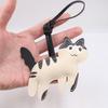 1PC/2PCS Ornament Mobile Phone Pendants Keychains Gifts For Cat Lovers Cartoon Shape Clothing Accessories Multicolor