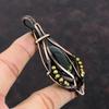 Australian Chrome Chalcedony Copper Pendant Wire Wrapped Gemstone Pendant Handmade Pendant Copper Wire Wrap Jewelry Stylish Pendant For Gift