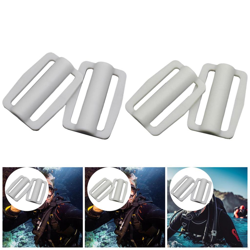 2 Pieces Scuba Diving Weight Belt Keeper