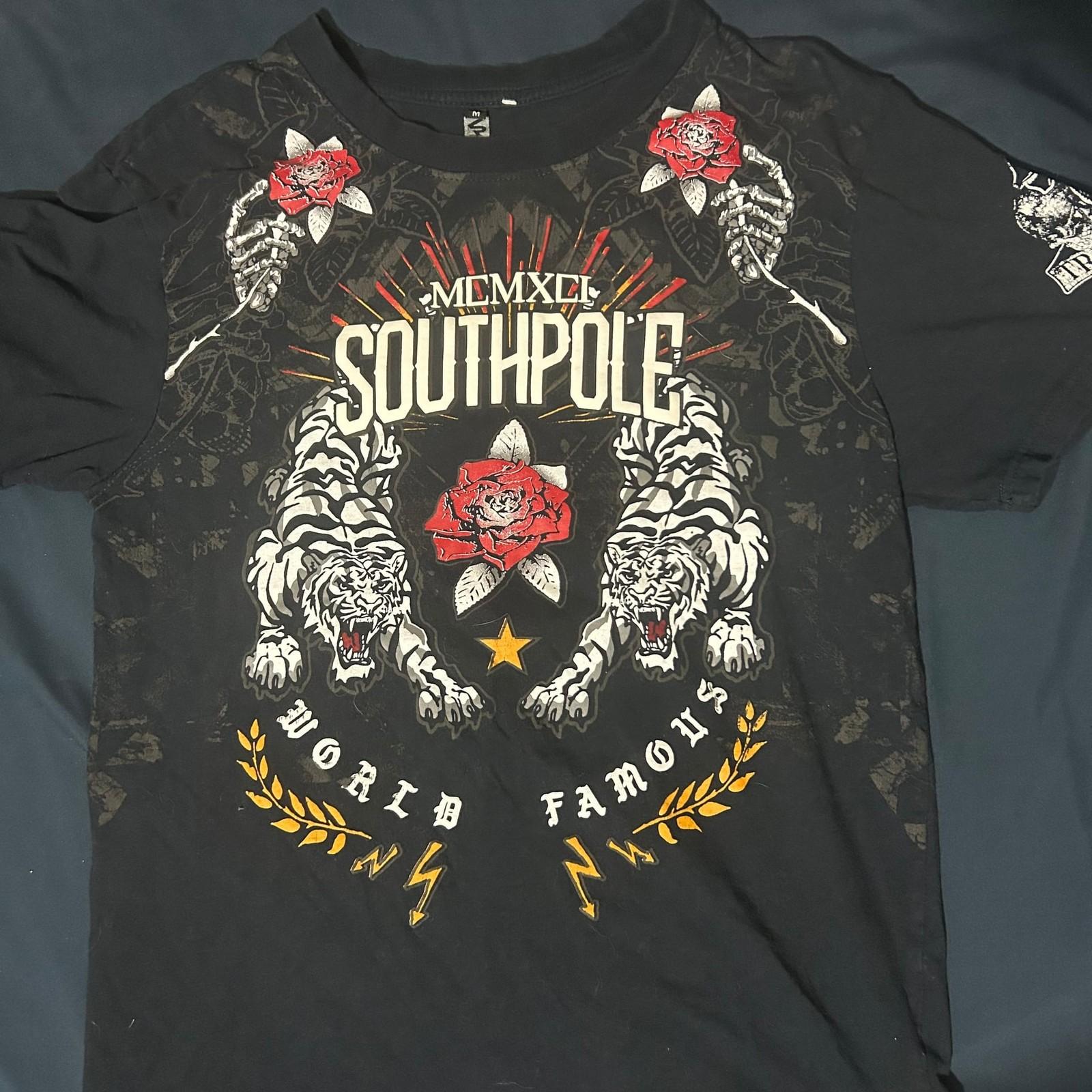 Southpole Mens Classic Graphic Tee Unisex T-Shirt XXXXL