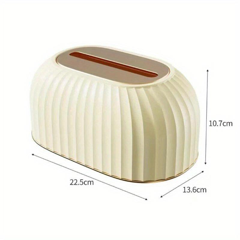 Tissue Boxes Elegant Nordic Style Napkin Holder Case Paper Lifting and Lowering Drawer Box Home Living Room Table Storage Decor