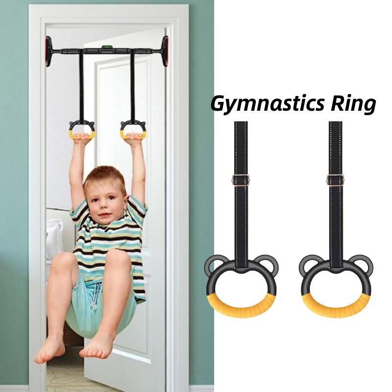 Anneaux De Gymnastique Réglables Avec Sangles – Charge Max 200 Kg, Entraînement Force & Enfants