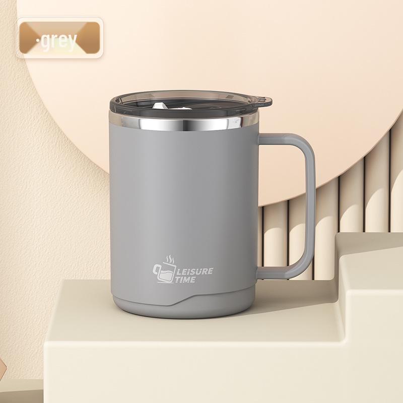 Insulated Stainless Steel Office Coffee Mug with Lid