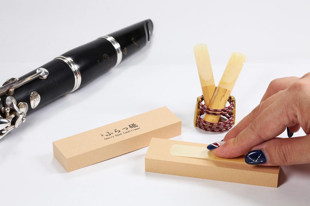 Brillante Cherry Reed Conditioner for Clarinet, Saxophone, 100x25x13mm (Black)