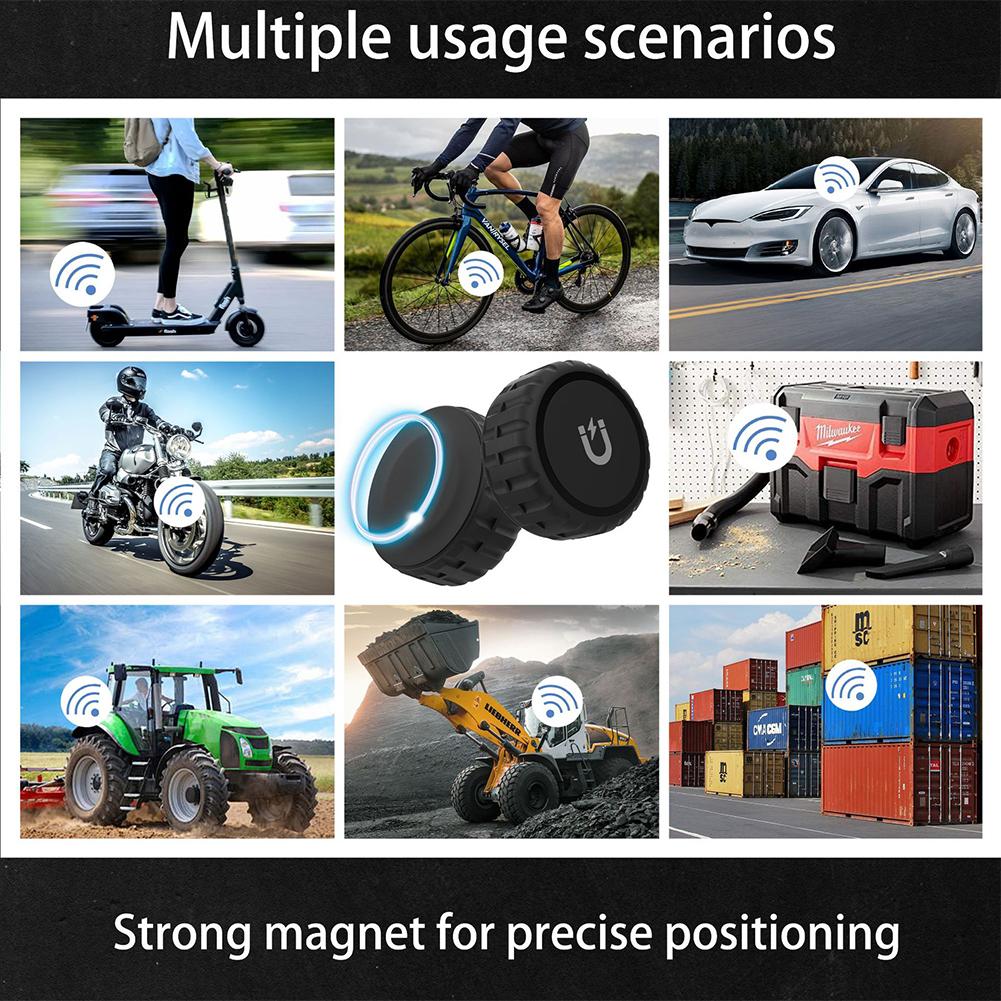 For Apple Airtag Magnetic Suction Case Holder Waterproof GPS Tracker Holder Tracking of Car Bike Truck Motorcycle