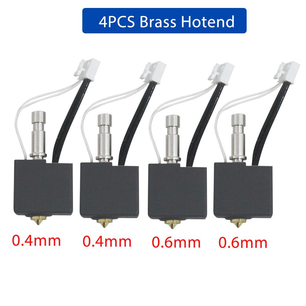 For Anycubic Kobra S1 Nozzle 0.2 0.4 0.6 0.8 Hotend Thermistor Kobra S1 Hot End Kit Voor Printkop S1c 3d Printer Accessories