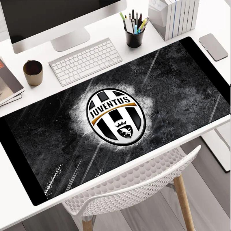 Tappetino per mouse Logo Juventus Football Club Tappetino per mouse, Tappetino per mouse da gioco, Tappetino per tastiera, Decorazione da scrivania per computer portatile Regalo per tifoso Regalo di compleanno