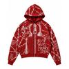 2026 Stand-Up Collar Unisex 3D Printed Hooded Sweatshirt Casual Loose Fit Long Sleeve Pullover Youth