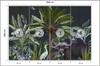 Photomural Animals Amidst Palm Trees And Plants Smooth Vinyl 368x280