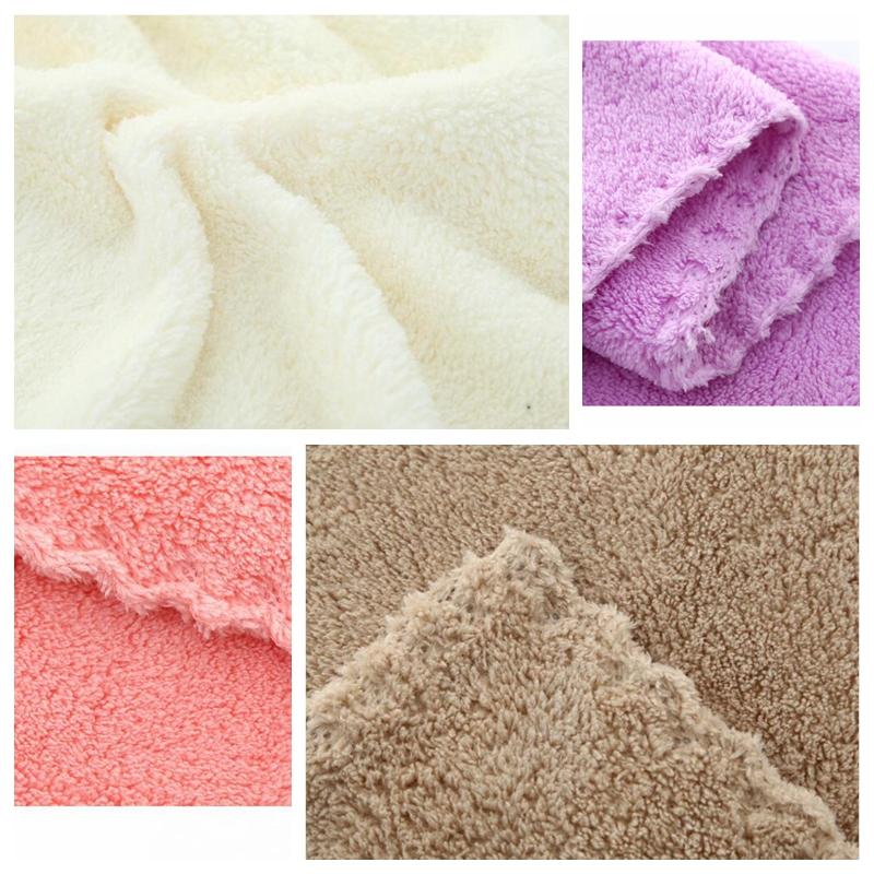 Thickened Coral Velvet Facial Towel +bath Towel Set Soft Absorbent Comfortable Gift Household Textiles Bathroom Supplies