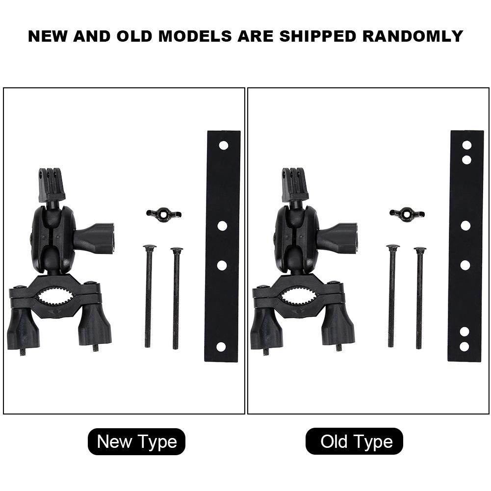 Car Rearview Mirror Camera Support Kit 360 Degree Rotating Driving Recorder Bracket