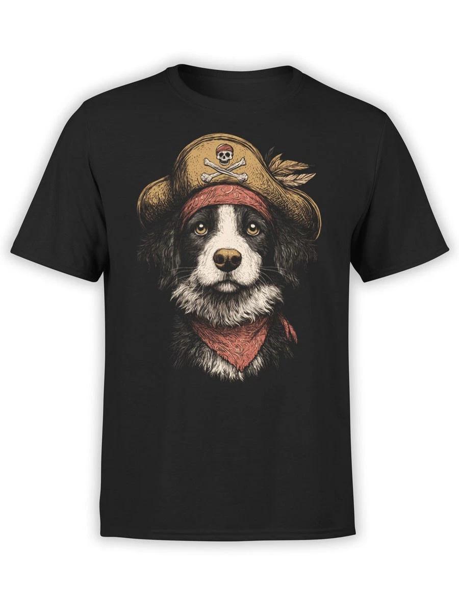 FANTUCCI Captain Barkbeard T-Shirt | Pirate Dog Tee for Adventure | Unisex 4XL
