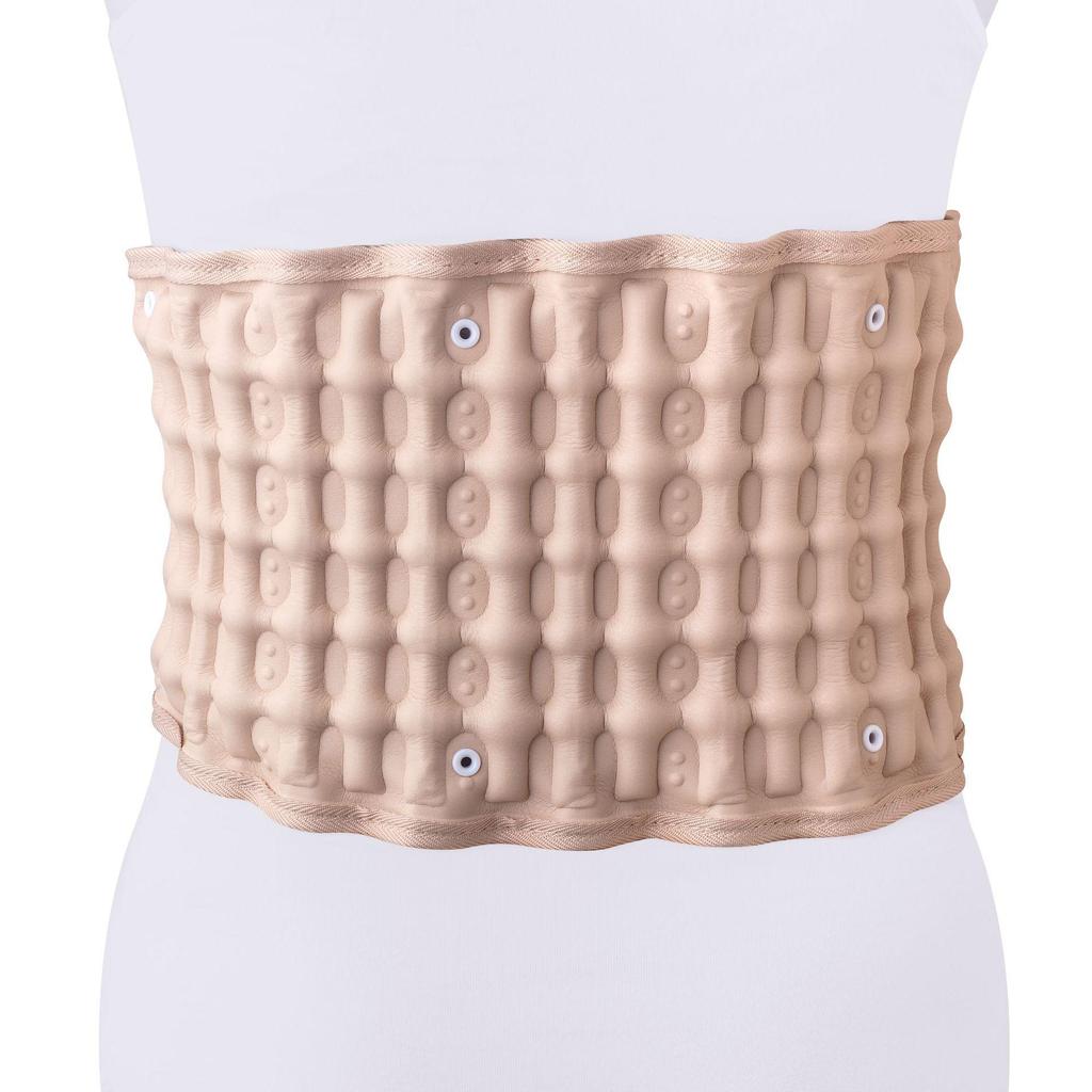Inflatable Lumbar Support & Traction Belt for Elderly - Home Use Waist Care Device for Lumbar Muscle Strain