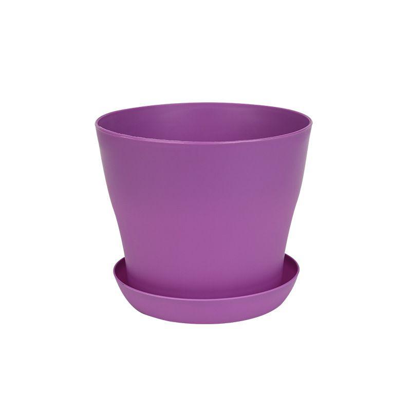 

Environmental Protection Resin Plastic Flower Pot For Desktop And Window Sill 12cm/4.7in фиолетовый