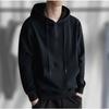 Men's Versatile Fleece-Lined Hoodie - Casual, Loose Fit for Autumn and Winter