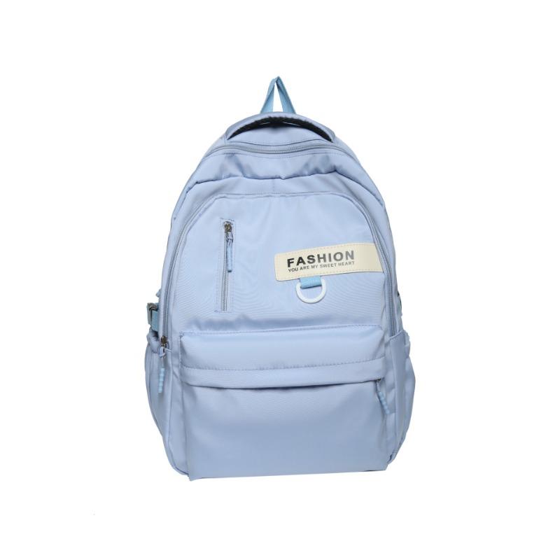 

Рюкзак для ученика средней школы, для мальчиков, для университетского кампуса, простой, трендовый, для ученика средней школы, мужской, нишевый, большой вместимости, рюкзак для ученика старшей школы синий