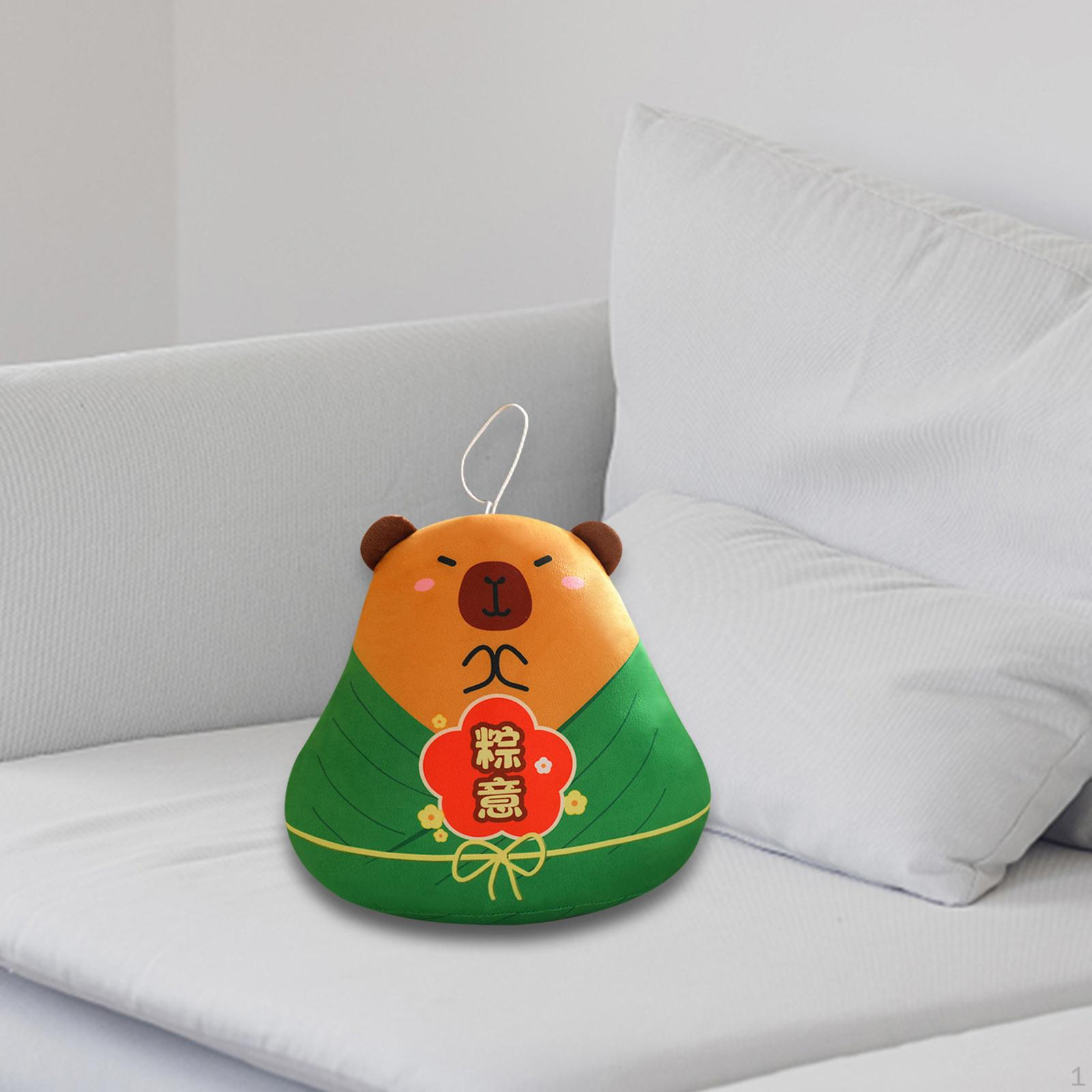 

Capybara Plush Toy Soft Collectible Kids Room Decor Simulation Stuffed Animal for Boys Girls Adults 15cm Gaozong