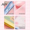 Durable PP File Protector Waterproof A6 Document Bag, Smooth Zipper Pencil Case, Student Case for Campus Transparent Organizer Stationery Receipts And