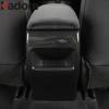 For Toyota Corolla sedan - Carbon Fiber Car Armrest Box Rear Air Condition Vent Outlet Cover Trim Interior Accessories