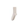 Men Spring and Autumn Pure Cotton Pure Color Fashion with Boneless High Rubber Band Long Socks