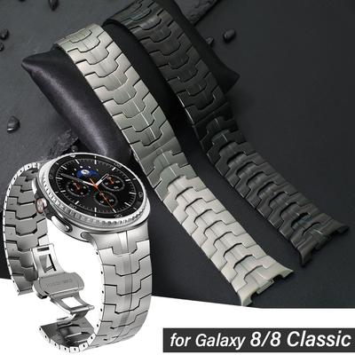 Stainless Steel Strap for Samsung Galaxy Watch 8 44mm 40mm 8 Classic 46mm Luxury Metal Band for Galaxy Ultra 2025 2024 Bracelet