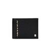 Daks Black Ocean Embossed Diagonal Check Wallet Dbwa2e905bk