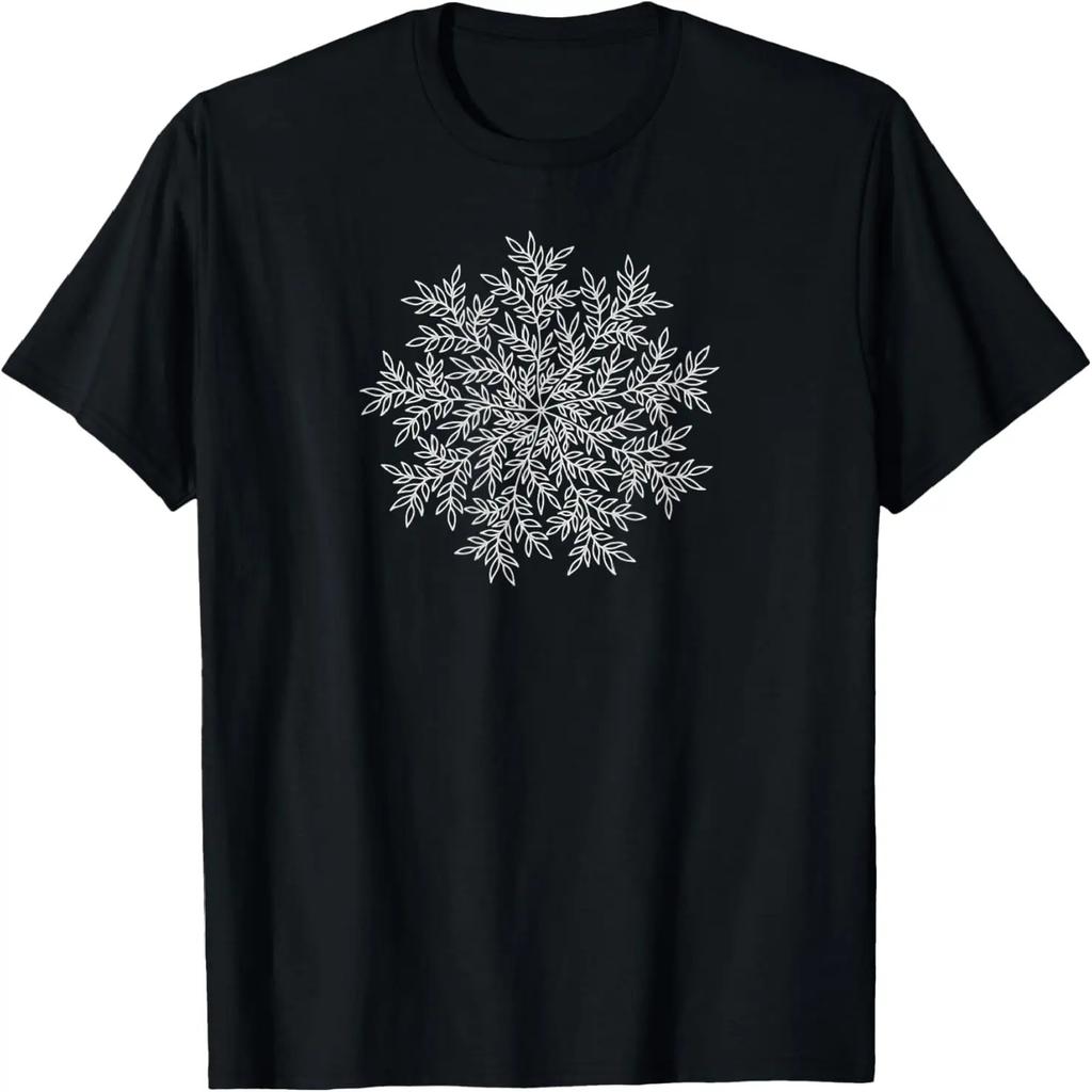 Snowflake Pattern Winter Snow Xmas Humor Snowflake Vibes T-Shirt