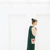 Hobonichi Drawer Pouch Hanging by Ichiro Yamaguchi HANA AKA Red Floral Cotton Storage Organizer Bag 185x122x70mm Japan