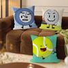 Cartoon B-BFDI Kissen Anime Kissen Sofa Bett Kopfkissenbezug Kissenbezug 45x45 cm Mode