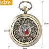 Vintage Mini Waterproof Compass with Copper Shell, Child Gift Brass Clamshell Compass for Camping, Orienteering, Hiking, Marching and Collection