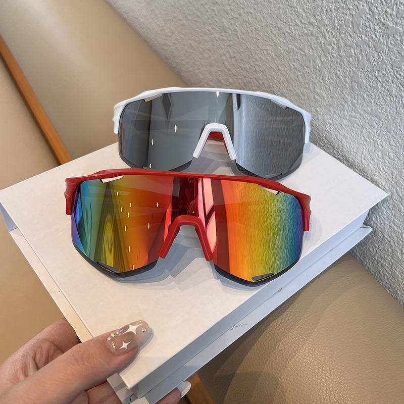 2 Stück UV400 Radsport-Sonnenbrille Fahrradbrille Outdoor-Fahrradbrille Schutzbrille Fahrradzubehör