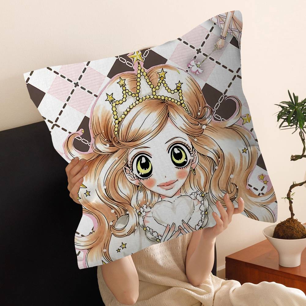 Anime Sugar Sugar Rune Pillow Cover For Bedroom Room And Living Room Sofa Decorative Cushion Cover