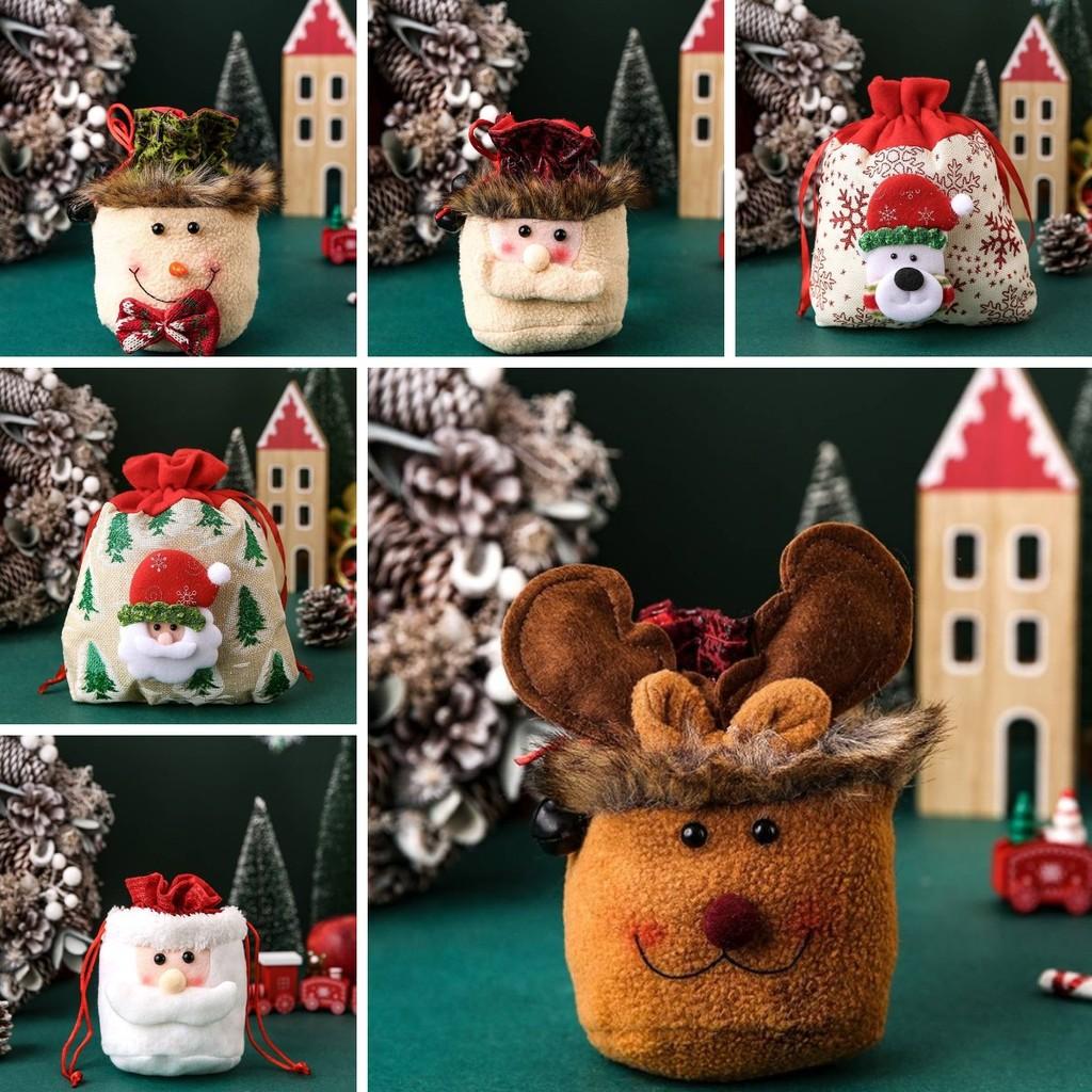 Adorable Christmas Apple Bags For Festive Decoration And Gift Wrapping For Kids